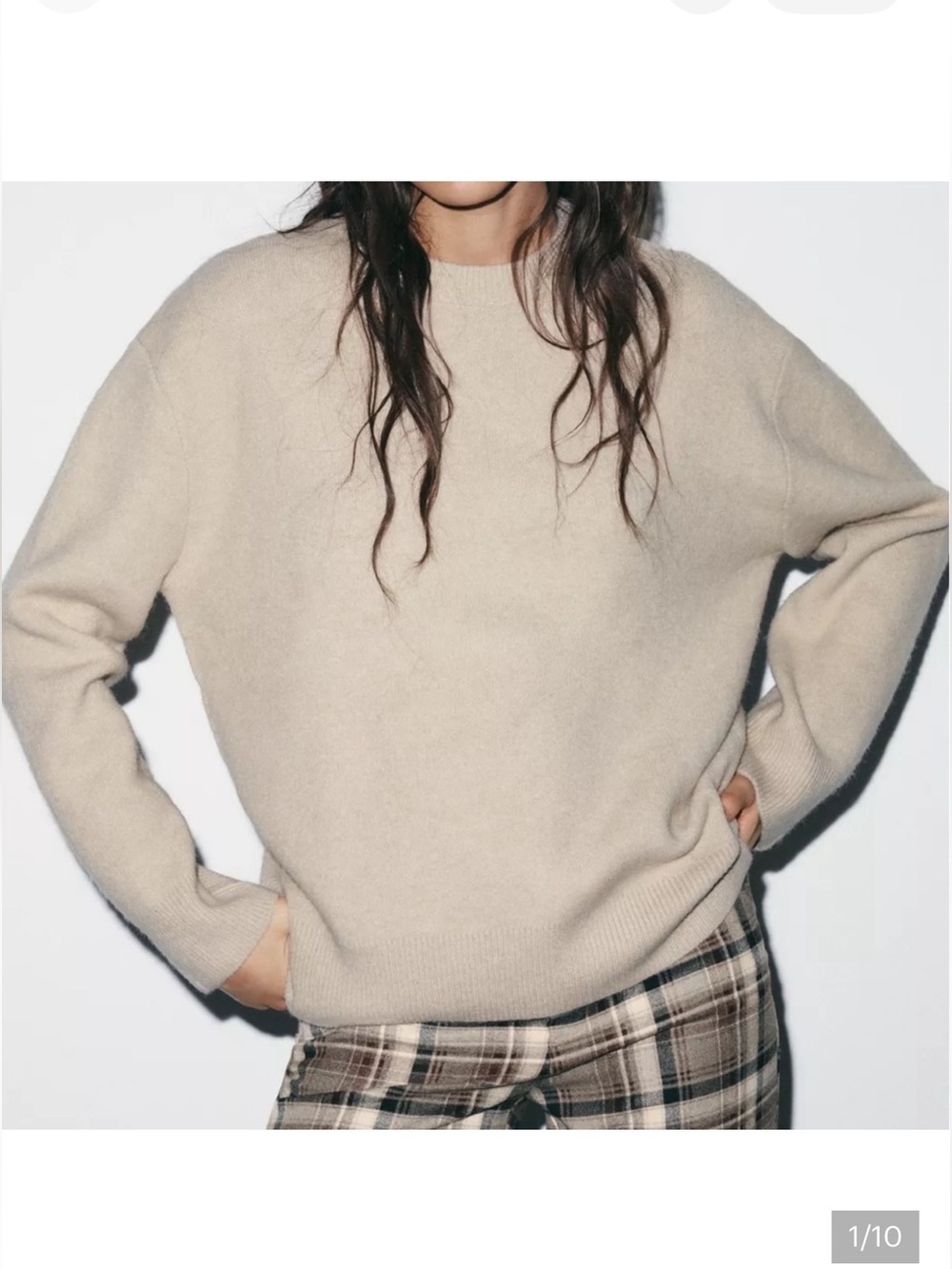 Zara basic knit sweater